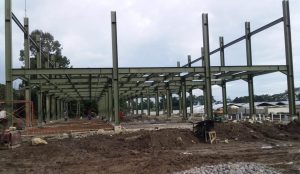 struktur bangunan baja