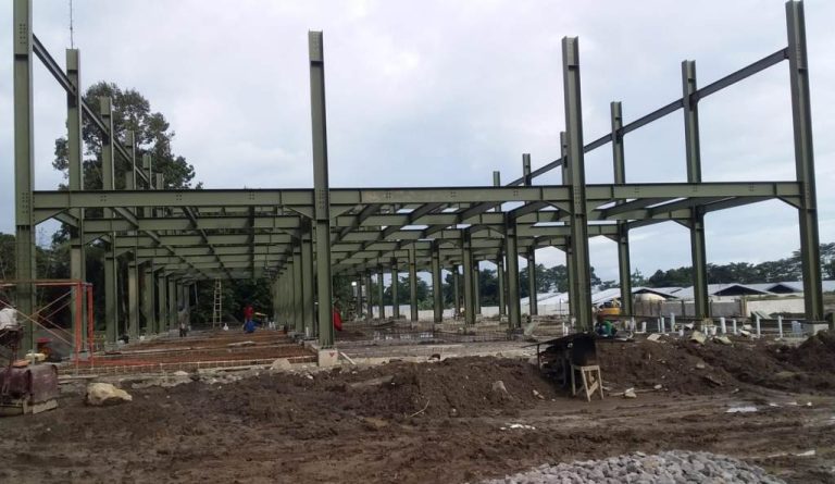 struktur bangunan baja